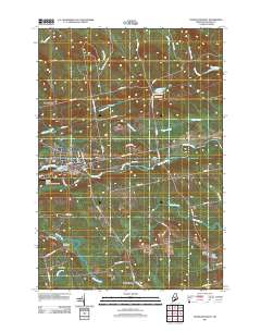 Dover-Foxcroft 2011 topographic map thumbnail