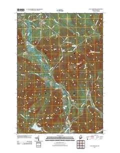 East Andover 2011 topographic map thumbnail