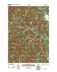 East Dixfield 2011 topographic map thumbnail