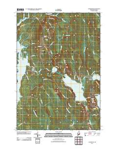 Eastbrook 2011 topographic map thumbnail