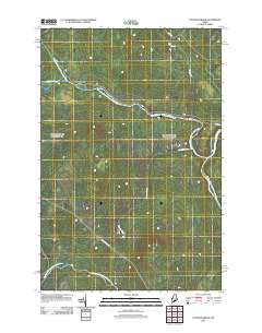 Eastman Brook 2011 topographic map thumbnail