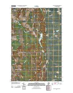 Easton Center 2011 topographic map thumbnail