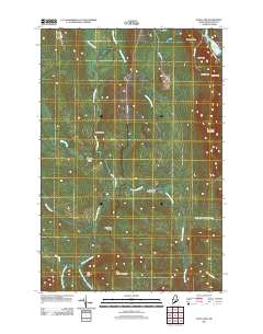 Echo Lake 2011 topographic map thumbnail