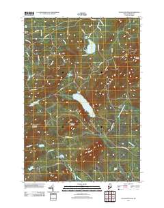 Enchanted Pond 2011 topographic map thumbnail