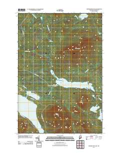 Farrar Mountain 2011 topographic map thumbnail