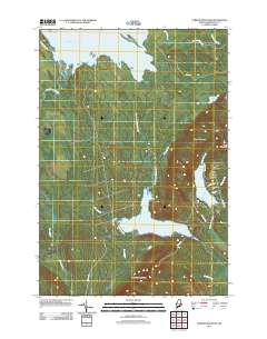 Farrow Mountain 2011 topographic map thumbnail