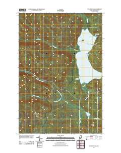 Fish River Lake 2011 topographic map thumbnail