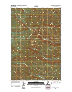 Fish River Lake SW 2011 topographic map thumbnail