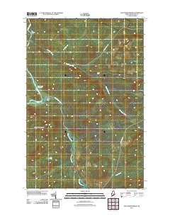 Five Finger Brook 2011 topographic map thumbnail