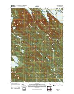 Forest 2011 topographic map thumbnail