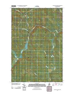 Forks of Machias 2011 topographic map thumbnail