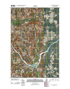 Fort Fairfield 2011 topographic map thumbnail