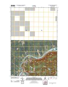 Fort Kent North 2011 topographic map thumbnail