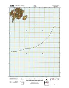 Frenchboro 2011 topographic map thumbnail
