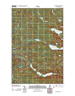 Gardner Pond 2011 topographic map thumbnail