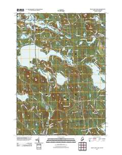 Great East Lake 2011 topographic map thumbnail