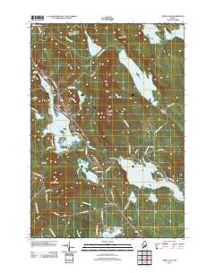 Green Lake 2011 topographic map thumbnail