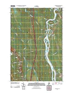 Greenbush 2011 topographic map thumbnail