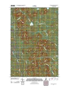 Greenlaw Pond 2011 topographic map thumbnail