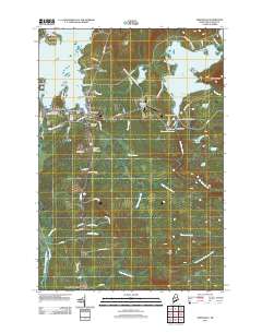 Greenville 2011 topographic map thumbnail