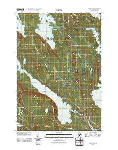Hadley Lake 2011 topographic map thumbnail