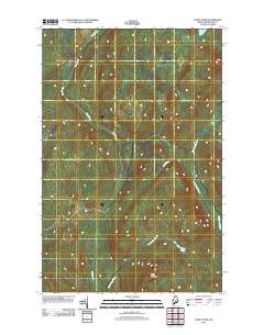 Hafey Pond 2011 topographic map thumbnail
