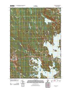 Hancock 2011 topographic map thumbnail