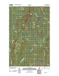 Hanford 2011 topographic map thumbnail