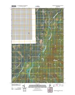 Hardwood Mountain 2011 topographic map thumbnail