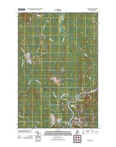 Ashland 2011 topographic map thumbnail