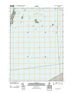 Bailey Island 2011 topographic map thumbnail