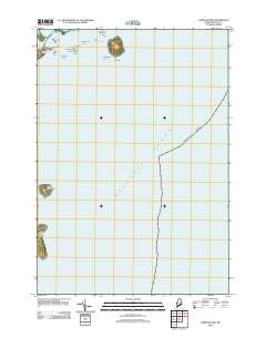 Baker Island 2011 topographic map thumbnail