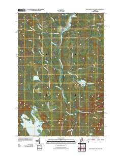 Bald Mountain Pond 2011 topographic map thumbnail