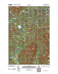 Basin Mountain 2011 topographic map thumbnail