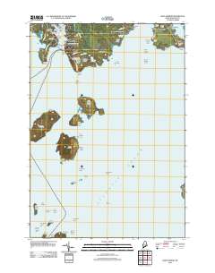 Bass Harbor 2011 topographic map thumbnail