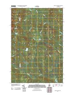 Bean Pot Pond 2011 topographic map thumbnail