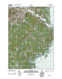 Biddeford 2011 topographic map thumbnail