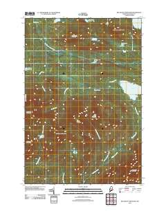 Big Shanty Mountain 2011 topographic map thumbnail