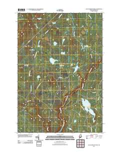 Black Brook Pond 2011 topographic map thumbnail