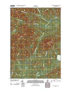 Black Mountain 2011 topographic map thumbnail