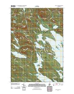Bottle Lake 2011 topographic map thumbnail