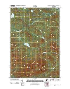 Boundary Bald Mountain 2011 topographic map thumbnail