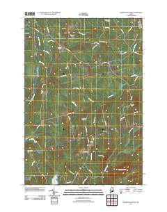 Bowers Mountain 2011 topographic map thumbnail