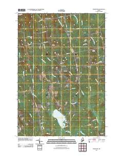 Bradford 2011 topographic map thumbnail