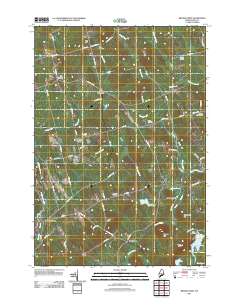 Brooks West 2011 topographic map thumbnail