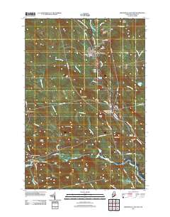 Brownville Junction 2011 topographic map thumbnail
