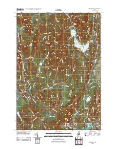 Buckfield 2011 topographic map thumbnail