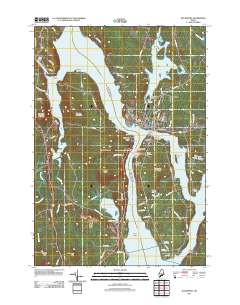 Bucksport 2011 topographic map thumbnail