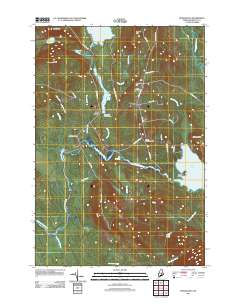 Burlington 2011 topographic map thumbnail