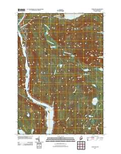 Caratunk 2011 topographic map thumbnail